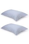 oxford pillowcase cottsbury organic serene blue