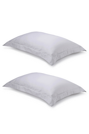 oxford light grey pillowcase cottsbury organic cotton