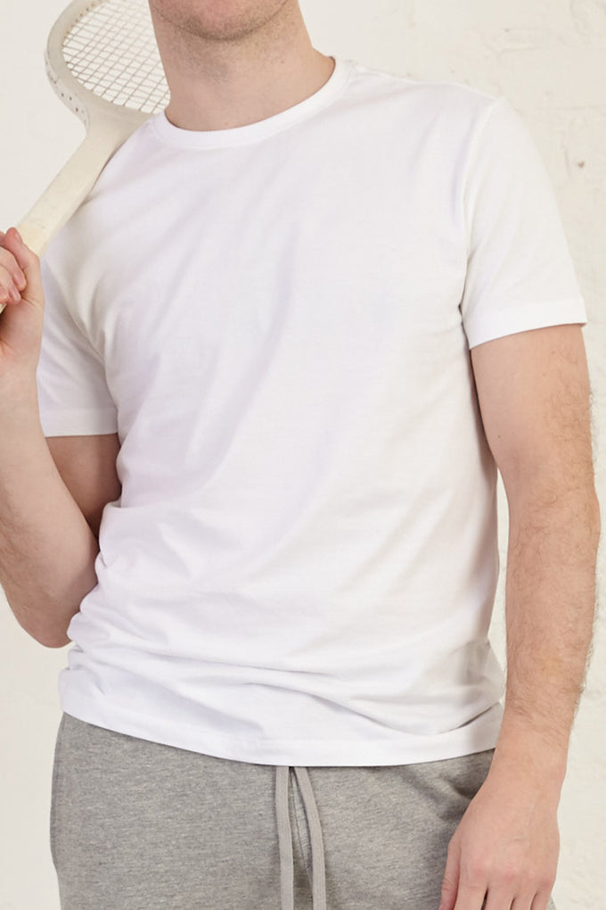 Essential Regular Fit Organic Cotton Jersey T-Shirt