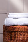 White Luxury Organic Cotton Bath, Hand and Face Towel Set