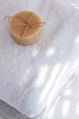 White Luxury Organic Cotton Bath Towel